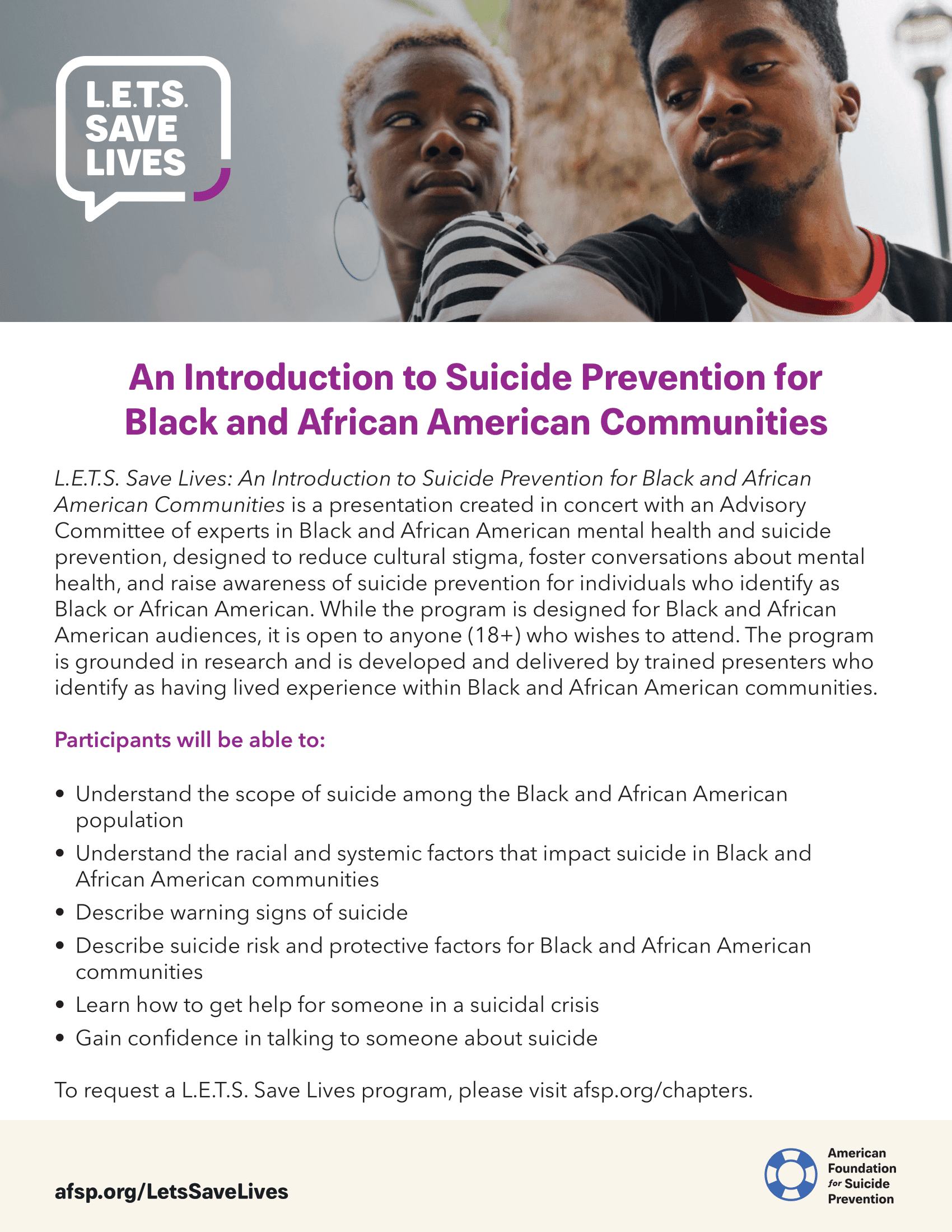 LETS General Program Flyers